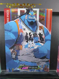 Jinbe SSR Rare Card Premium One Piece Anime Manga Collectible CCG OP - Image 1
