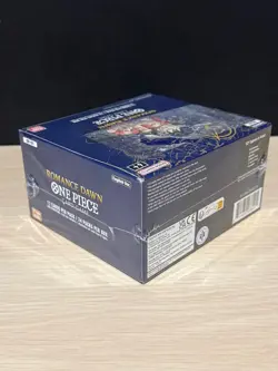 ONE PIECE TCG ROMANCE DAWN OP-01 FACTORY SEALED 24 PACK BOOSTER BOX BLUE BOTTOM - Image 5