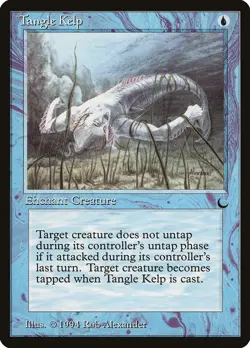 MTG Magic the Gathering Tangle Kelp (37/122) The Dark LP - Image 1