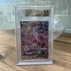Pokemon Card - Espeon v Eevee Heros Ultra Rare Card BGS 9.5 Japanese - Image 1
