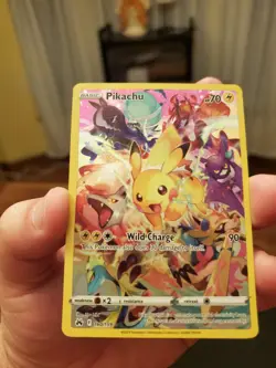 Pokemon Pikachu TCG Card Crown Zenith 160/159 Holo Secret Rare NM/Mint Condition - Image 1
