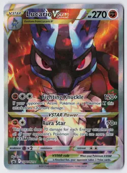 Lucario VSTAR Holo Promo SWSH: Sword & Shield Promo Cards SWSH291 NM - Image 1
