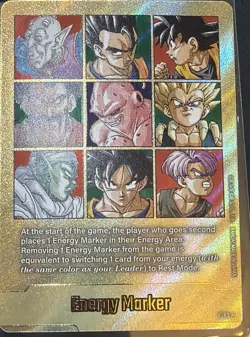 Energy Marker E-89 * Gold Manga Booster 02 Dragon Ball Card English - Image 3