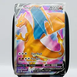 Pokemon Charizard V SWSH050 Champions Path ETB Promo Sealed Card Collectable - Image 1