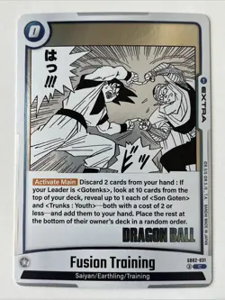 Fusion Training Dragon Ball Super Card Game TCG SB02-031 C Bandai - Image 1