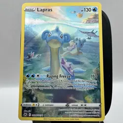 Lapras GG05/GG70 Crown Zenith Galarian Gallery Pokemon Card NM 2023 Collectible - Image 1