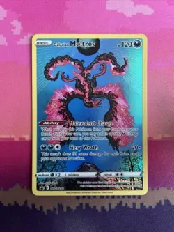 Pokemon Card Galarian Moltres SWSH284 Black Star Promo Near Mint - Image 1