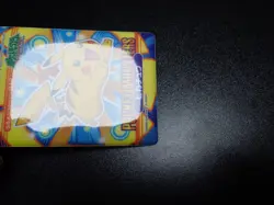 Pokemon Bandai Promo Waterproof Bathroom Menko Card Shining Pikachu #31 - Image 2