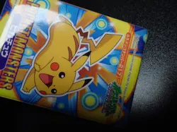 Pokemon Bandai Promo Waterproof Bathroom Menko Card Shining Pikachu #31 - Image 5