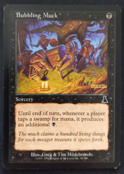 Bubbling Muck | MTG Urza’s Destiny | LP | Black Sorcery | - Image 1