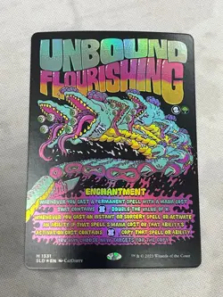 Unbound Flourishing - Secret Lair Drop - #SECRET_SLD_1331 - NM - Foil - Borderle - Image 2
