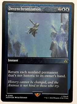 MTG Desynchronization (Foil Etched) | Universes Beyond: Assassin's Creed NM - Image 1