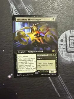 Scheming Silvertongue Secrets of Strixhaven Rare - Image 1