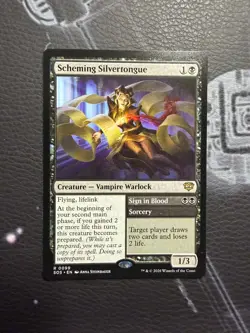 Scheming Silvertongue Secrets of Strixhaven Rare - Image 2