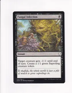 2018 VINTAGE MAGIC THE GATHERING MTG FUNGAL INFECTION (#1) (PdC) - Image 1