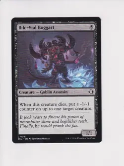 MAGIC THE GATHERING MTG LORWYN ECLIPSED BILE-VIAL BOGGART (#2) - Image 1