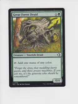 MAGIC THE GATHERING MTG LORWYN ECLIPSED GREAT FOREST DRUID (#1) - Image 1