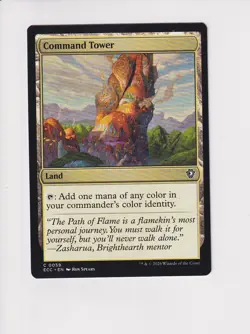 MAGIC THE GATHERING MTG COMMANDER: LORWYN ECLIPSED COMMAND TOWER 59 - Image 1