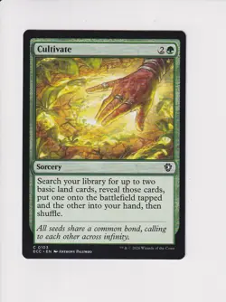 MAGIC THE GATHERING MTG COMMANDER: LORWYN ECLIPSED CULTIVATE - Image 1