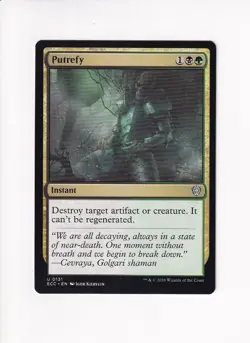 MAGIC THE GATHERING MTG COMMANDER: LORWYN ECLIPSED PUTREFY - Image 1