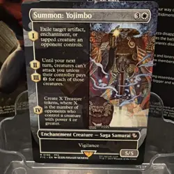 Summon: Yojimbo (Borderless) Commander: Final Fantasy MtG 0196 - Image 4