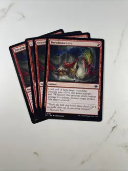 Dreadmaw's Ire MTG Playset (4 Copies) NM Non-Foil - LCI U 0147 - Image 1
