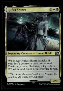 Rufus Shinra #238 Final Fantasy Foil - Image 1