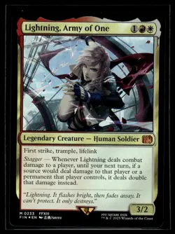 Lightning, Army of One #233 Final Fantasy Foil - Image 1