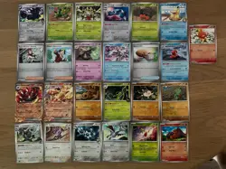 Pokemon Reverse Holo/holo Cards. Lot Of 25 - Image 1