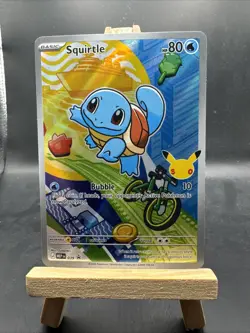 Squirtle 039 Black Star Promo Mega Evolutions Pokemon TCG 🐢 - Image 1
