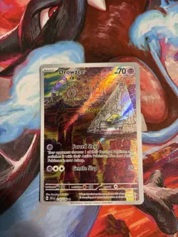 Pokemon TCG Drowzee Illustration Rare Holo Scarlet & Violet Base Set NM - Image 1