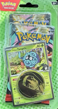 Ascended Heroes Erika’s Tangela 2-Pack Blister Pokemon TCG - Image 1