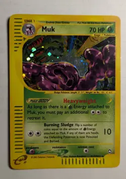 Muk H17/H32 Aquapolis Holo Rare - TCG Pokemon - Image 5