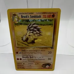 Pokemon Brock's Sandslash Gym Challenge Uncommon Regular HP70 English 36/132 - Image 1