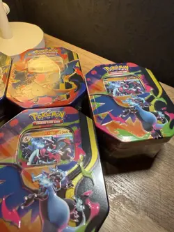 6x Mega Charizard EX Tin Lot (3 X / 3 Y) Sealed Pokemon TCG - Image 3