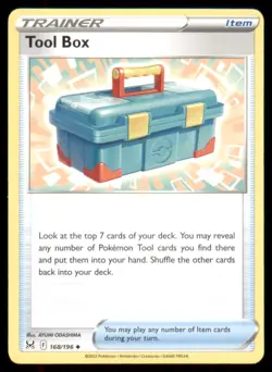 Pokemon - Trainer - Tool Box - 168/196 - Uncommon - Lost Origin - NM - Image 1