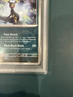 130/197 UMBREON 2023 POKEMON OBF EN-OBSIDIAN FLAMES REVERSE HOLO PSA 10 TCG - Image 4