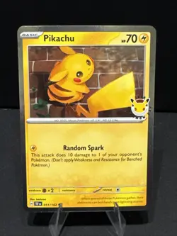 Pikachu (Pokemon Day 2026) 051/162 Holo - Image 1