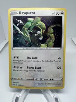 Rayquaza - SWSH029 Holo Sword & Shield Pokemon Black Star Promo - Image 1