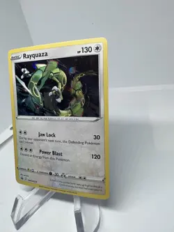 Rayquaza - SWSH029 Holo Sword & Shield Pokemon Black Star Promo - Image 2