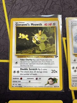 Pokemon Card Lot - Gym Challenge/Gym Heroes Vintage LP - Good Condition - Image 4