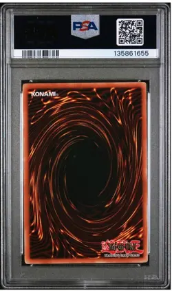 Yu-Gi-Oh 2002 LOB-003 Flame Swordsman PSA 7 - Image 2