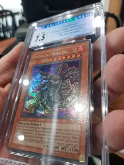 Yamata Dragon Cgc 7.5 Near Mint+ 2003 LOD-067 Legacy Of Darkness 1st Edition UR - Image 3