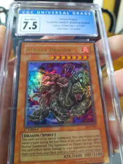 Yamata Dragon Cgc 7.5 Near Mint+ 2003 LOD-067 Legacy Of Darkness 1st Edition UR - Image 4