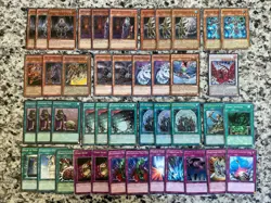 Complete Six Samurai Edison Deck Yugioh Staples Grandmaster Upstart More - Image 1
