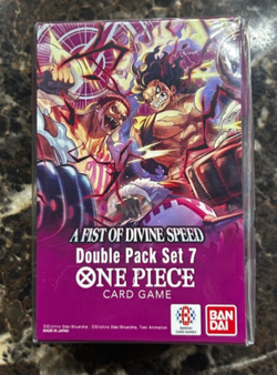 ONE PIECE DOUBLE PACK SET 7, A FIST OF DIVINE SPEED DP07, - Image 1