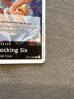 PIRATES DOCKING SIX OP15-088 RARE One Piece TCG Adventure on Kami’s Island NM - Image 4