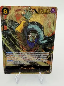 Crocodile OP14-120 Alt Art SEC One Piece Card Game NM, Unplayed English - Image 1