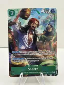 One Piece English OP14-027 Shanks R (Alt Art) The Azure Sea's Seven - Image 1