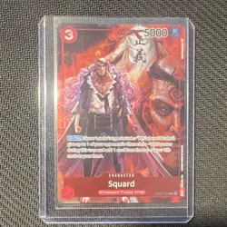 One Piece Squard OP02-009 Paramount War Uncommon Foil 5000 Power English - Image 1